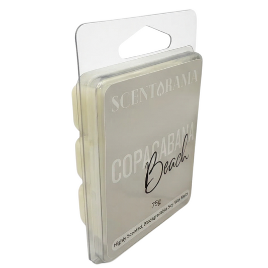 Scentarama packaging with 'Copacabana Beach' scent on a white background