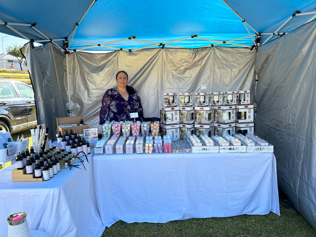Pre-Market Set Up at Scentarama