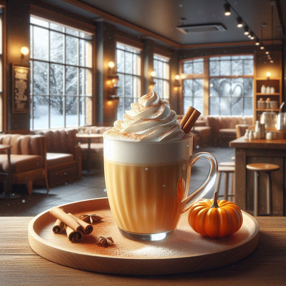 AI Image depicting the scent of pumpkin delight wax melts
