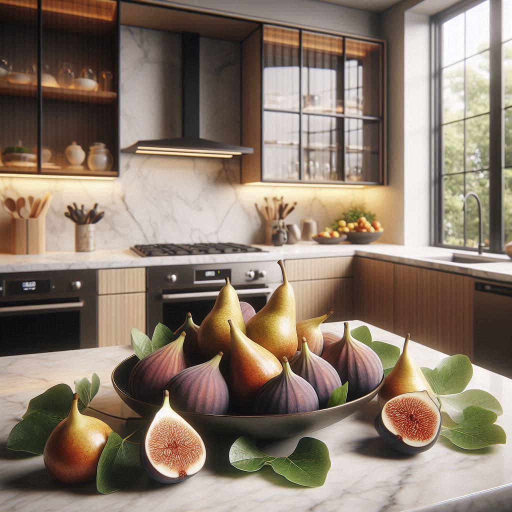 AI photo to depict the scent of Fig and Pear Wax Melts