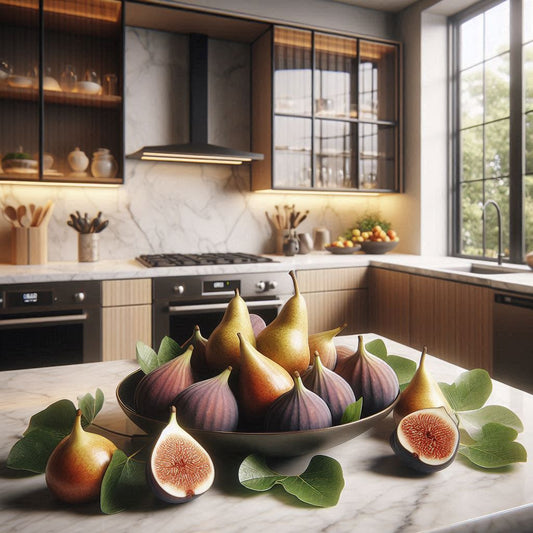 AI photo to depict the scent of Fig and Pear Wax Melts