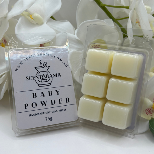Baby Powder Clamshell Soy Wax Melts Photo