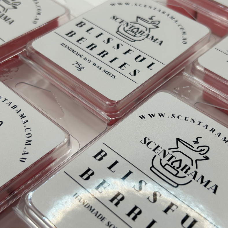 Blissful Berries Soy Wax Melt Clamshell Collection Photo