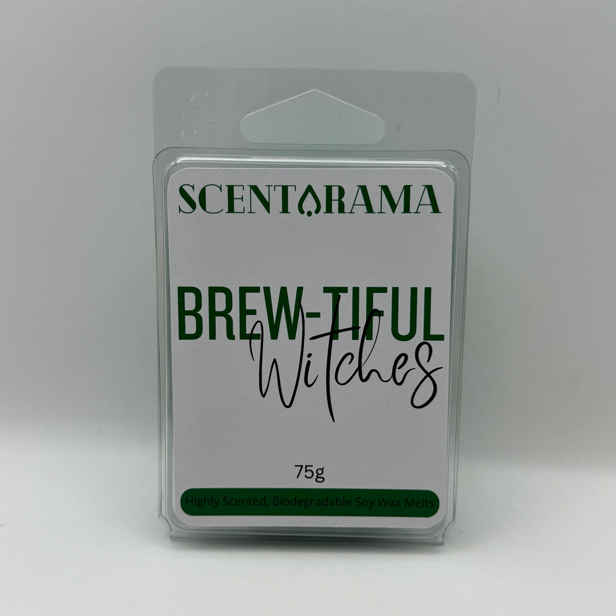 BrewTiful Witches Soy Wax Melts by Scentarama Product Photo Front View on White Background