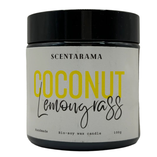Coconut Lemongrass Soy Candle 100g Jar product photo