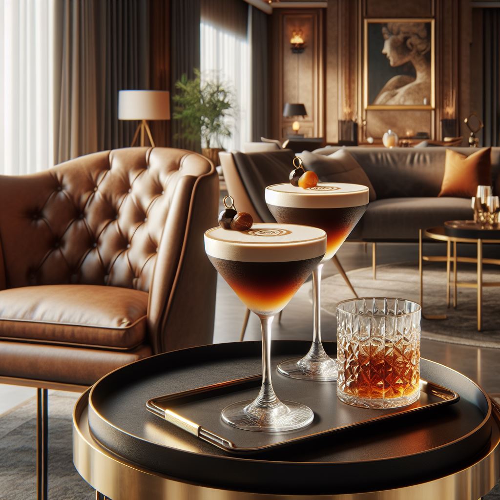 Expresso Martini in lounge room image