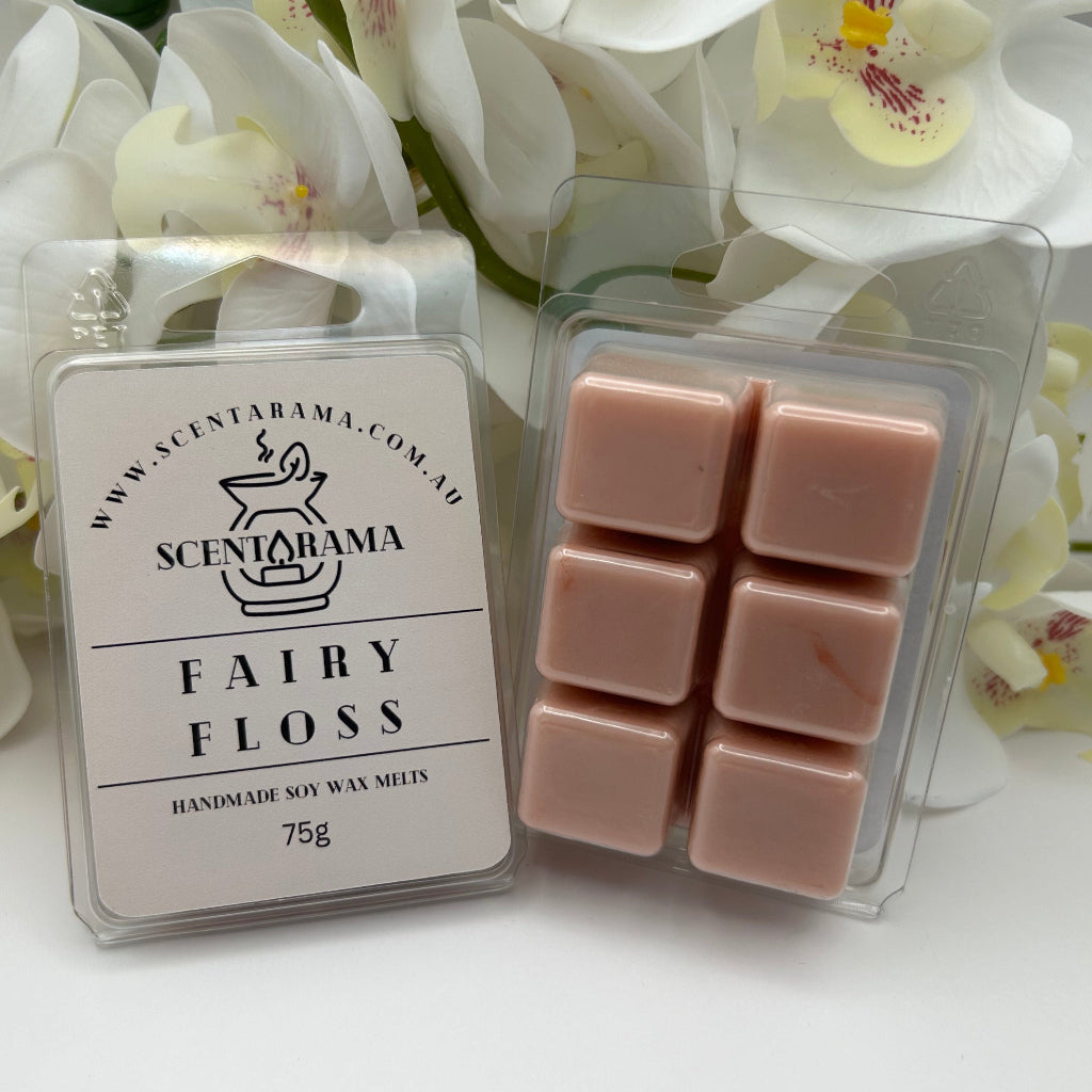 Fairy Floss Soy Wax Melt Clamshell Photo