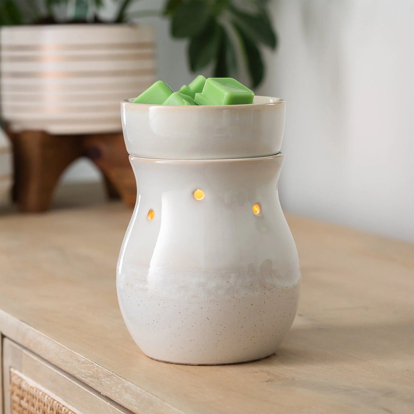 Frosted Farmhouse Illumination Wax Melt Warmer