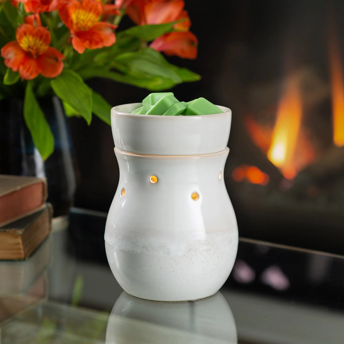 Frosted Farmhouse Illumination Wax Melt Warmer