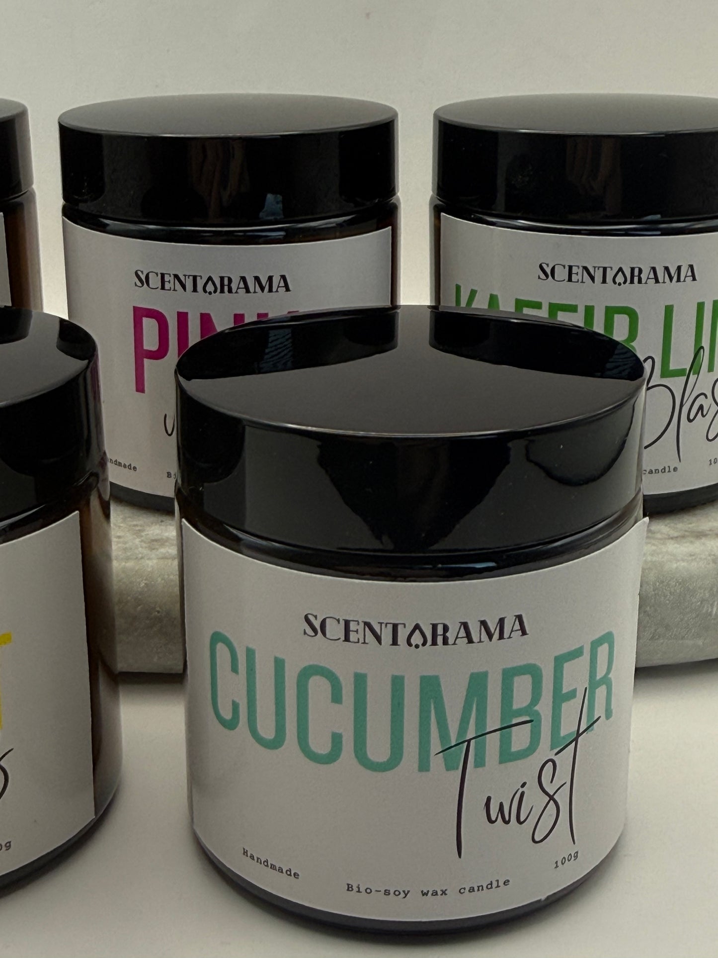 Mix & Match Amber Jar Mini Candle