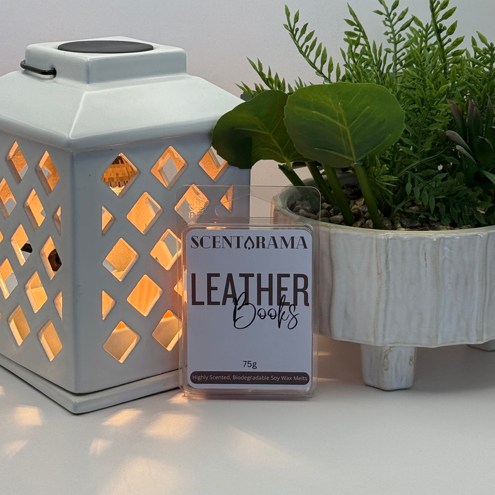 Leather Books Soy Wax Melts