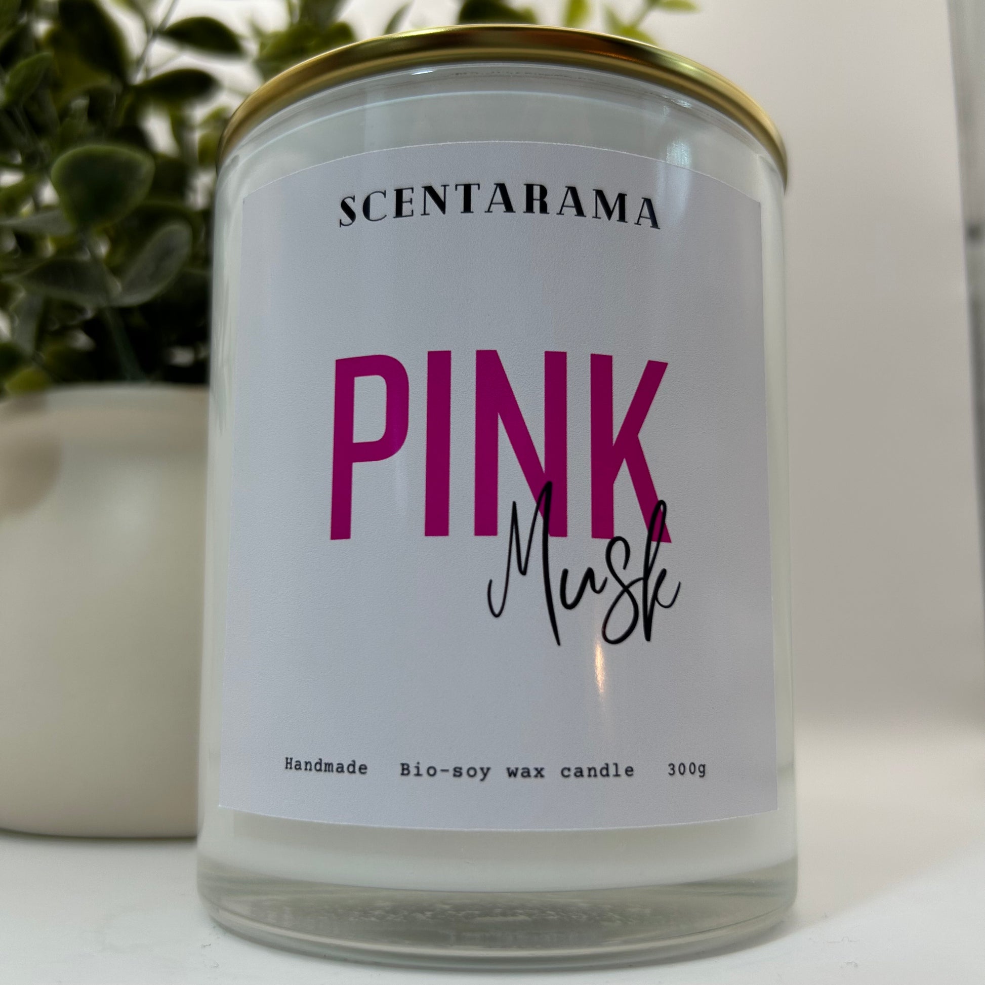 Pink Musk Candle 300g