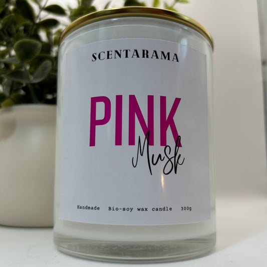 Pink Musk Candle 300g