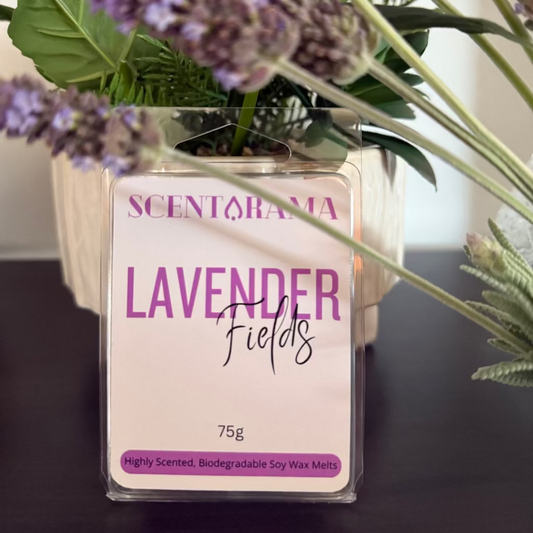 Lavender Fields Soy Wax Melt Clamshell Product Photo