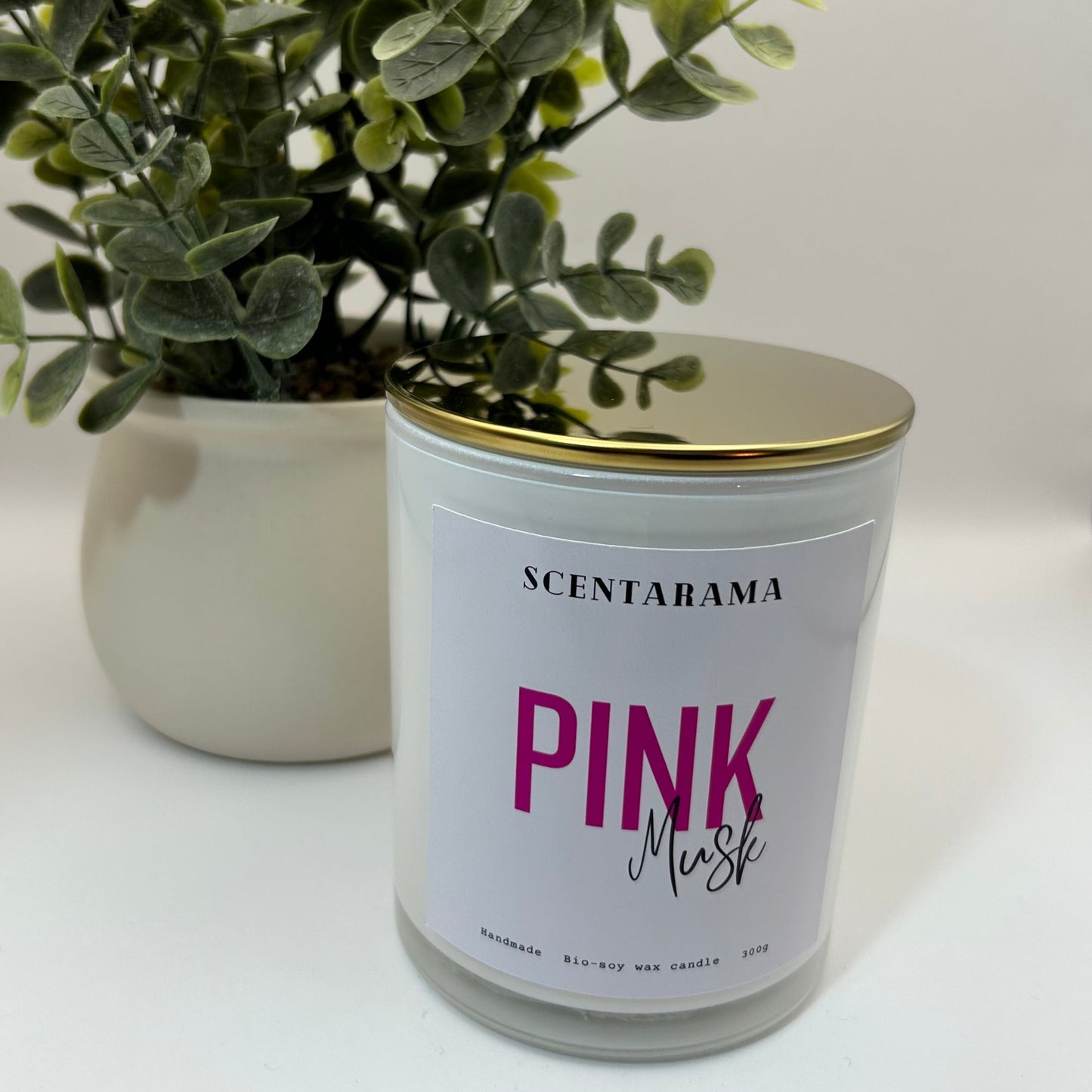 Pink Musk Candle 300g