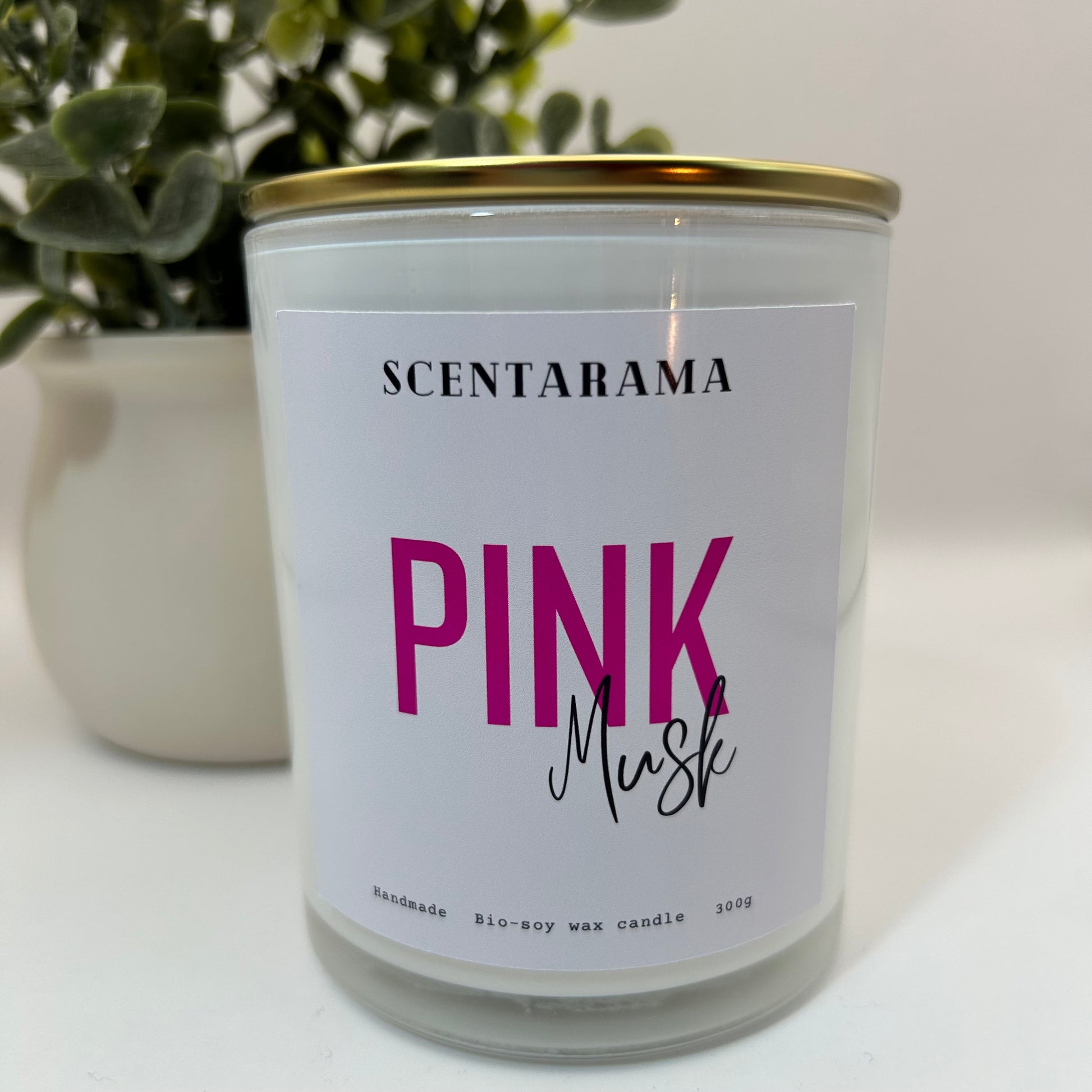 Pink Musk Candle 300g Jar