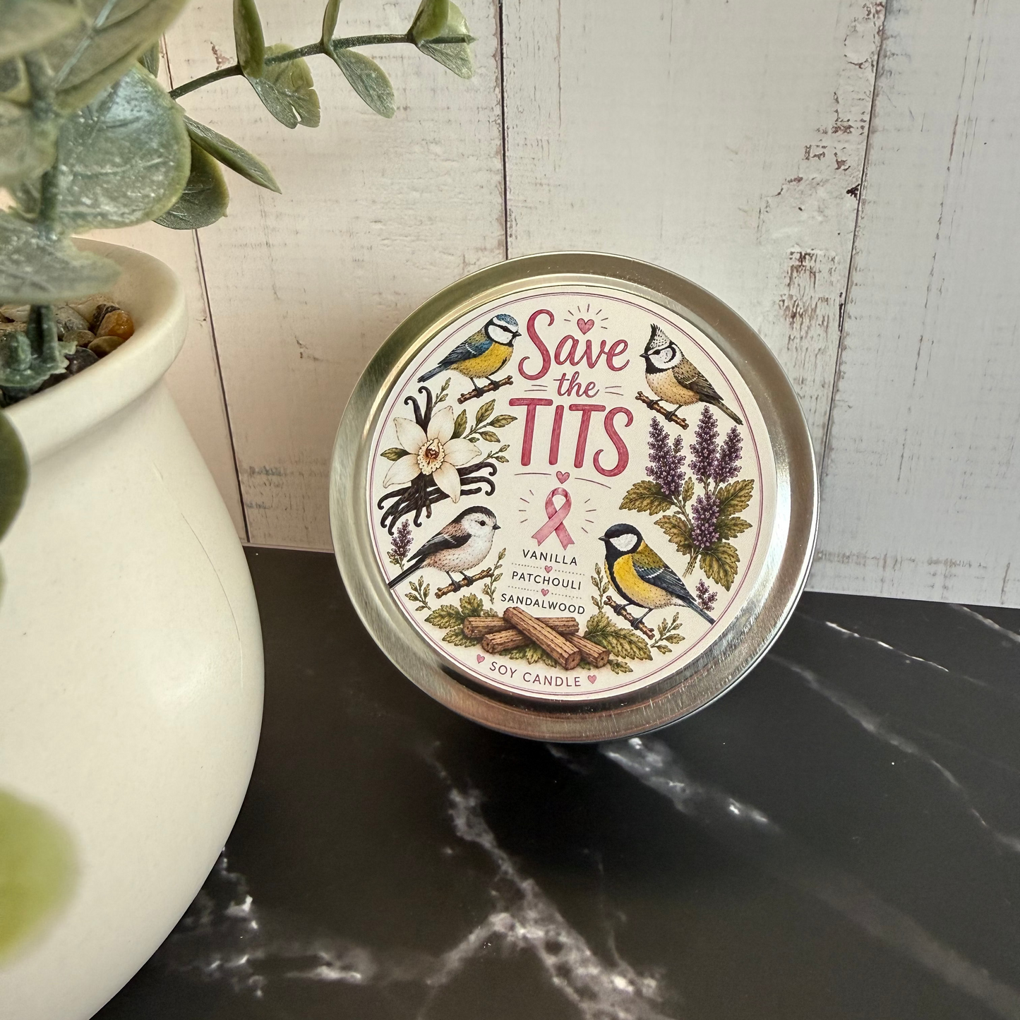 Save the Tits Candle – Supporting Australia’s Biggest Morning Tea