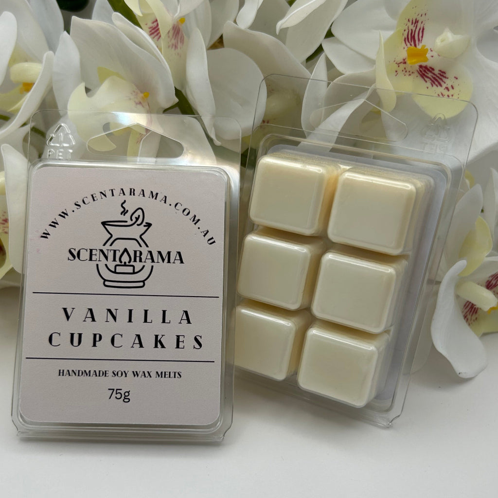 Vanilla Cupcake Clamshell Wax Melt Product Photo