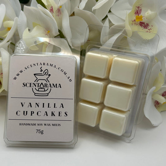 Vanilla Cupcake Clamshell Wax Melt Product Photo