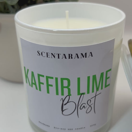 Kaffir Lime Blast Candle 300g video